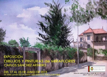 Exposición de dibujos y pinturas de Miraflores: Carlos Sánchez Ainero