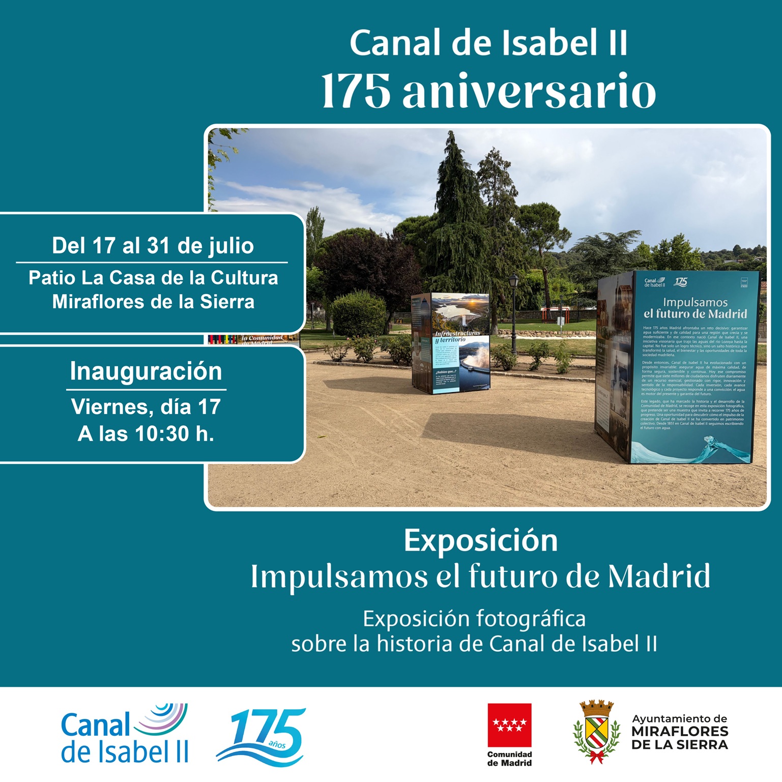 EXPOSICIÓN DEL CANAL DE ISABEL II
