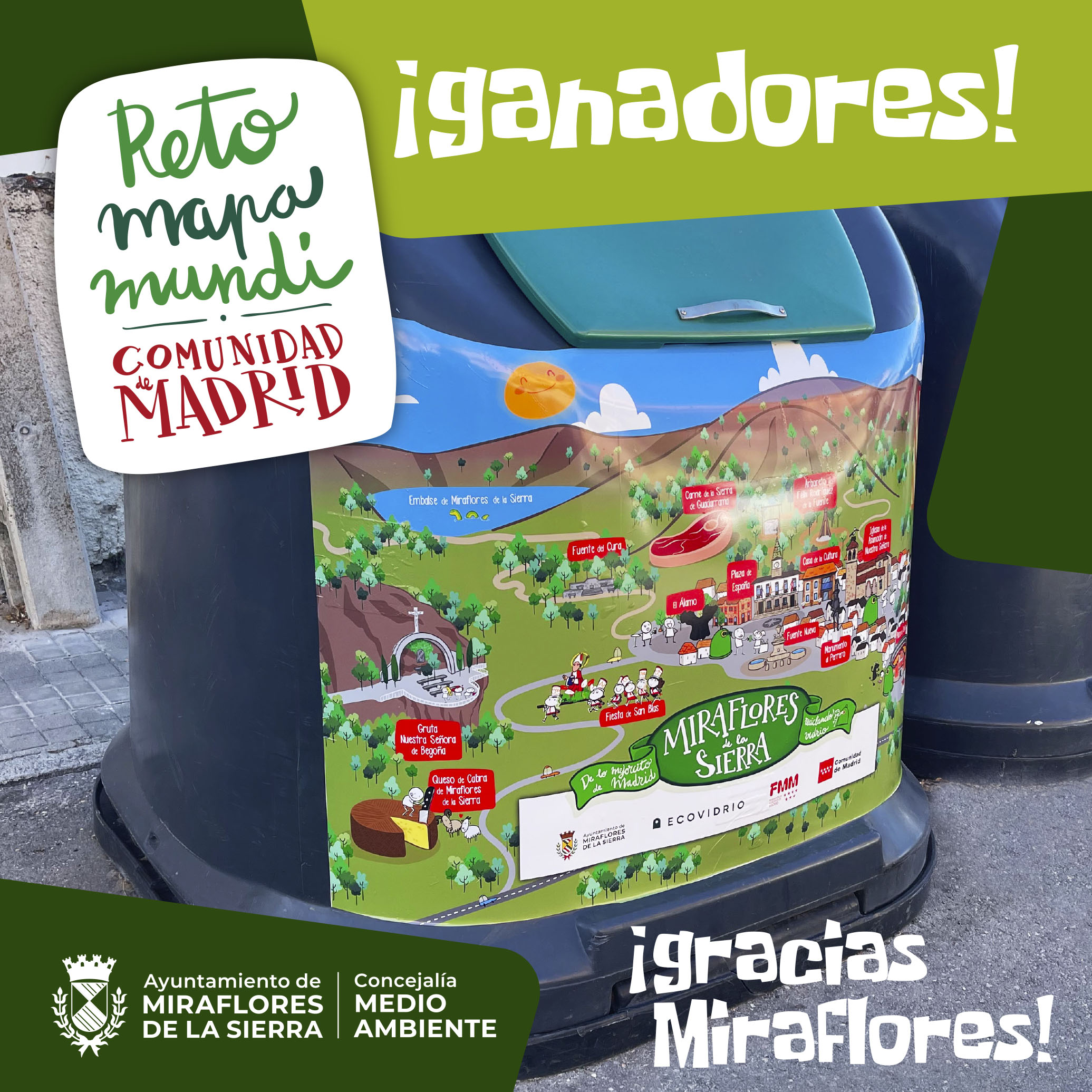 GANADORES DEL RETO MAPAMUNDI
