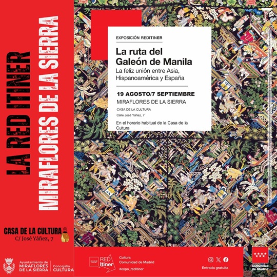 EXPOSICIÓN RED ITINER: «LA RUTA DEL GALEÓN DE MANILA»